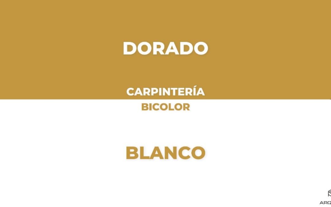 Uniformidad por fuera, estilo por dentro: descubre la carpintería bicolor.